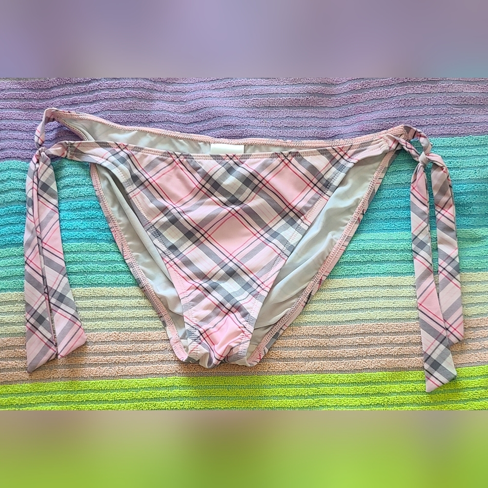 Plaid Bikini Bottom